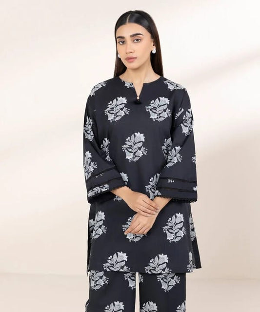 ZEENAT BLACK 2PCS royal lifestyle collections