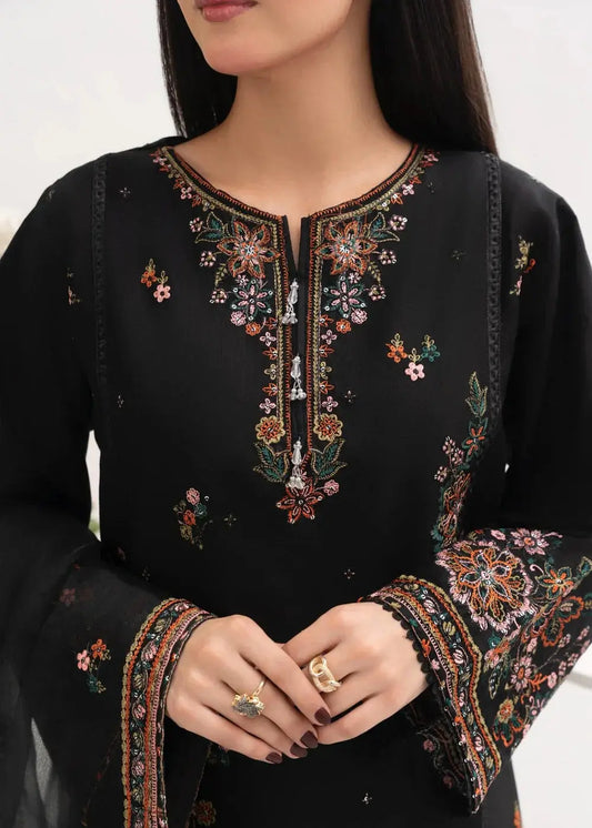 HAREEM EMBROIDERED 3PCS royal lifestyle collections