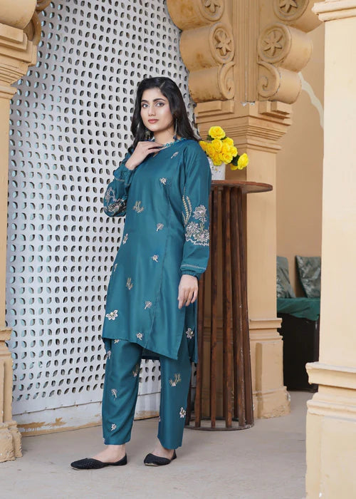 Royal Amiya Embroidered 2pcs Zink Royal Lifestyle Collections