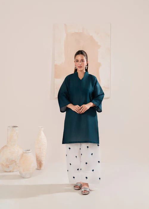 Blue Cherry 2PC Farshi Shalwar royal lifestyle collections