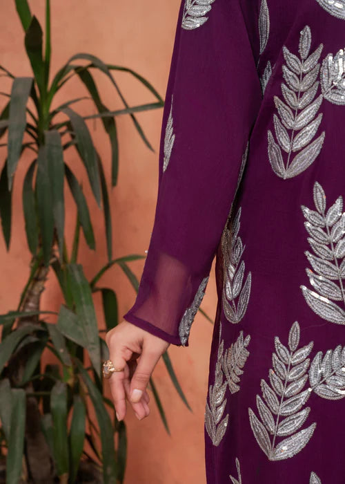 Royal Zirwah Purple 3PC Royal Lifestyle Collections